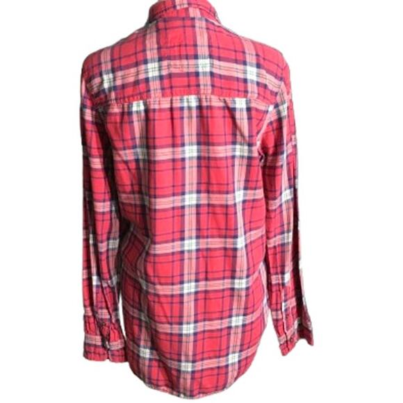 Abercrombie & Fitch Plaid Button-Up Shirt Size S - Y2K, Grunge, Casual - Picture 2 of 6